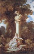 Jean Honore Fragonard The Progress of Love oil on canvas